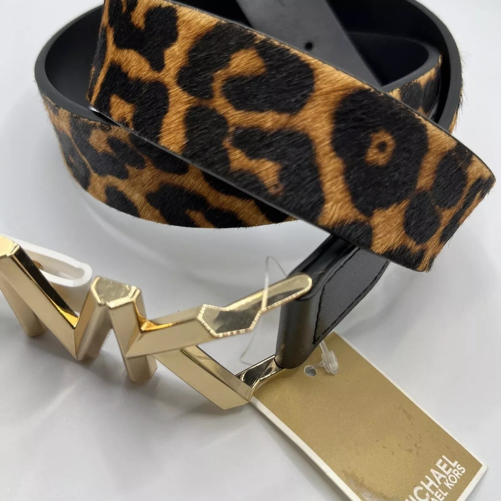 Michael Kors women's Karli Calf Hair Belt - size Small / S - retail $78 - Picture 2 of 6